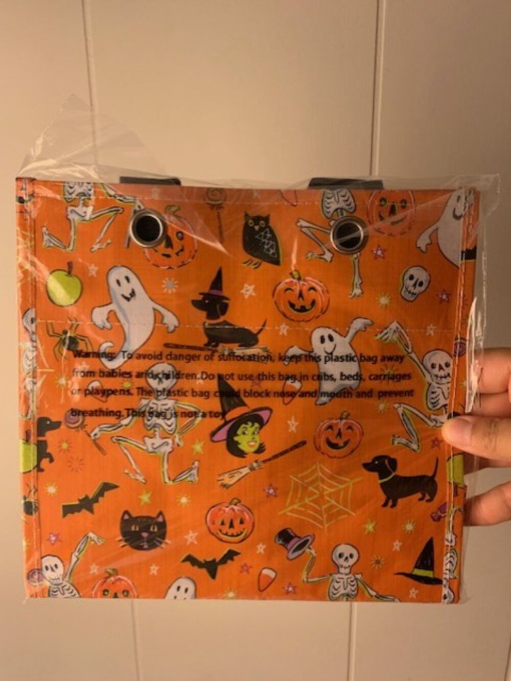 NWT ๐Scout Small Gift Bag Halloween Boogie Nights Six Packer - Picture 4 of 5